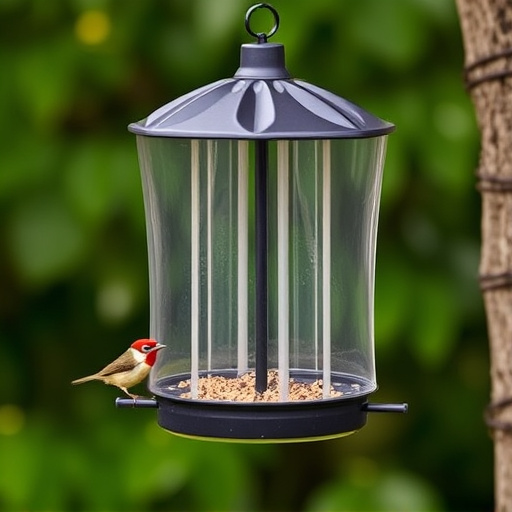 Waterproof feeder with seed storage