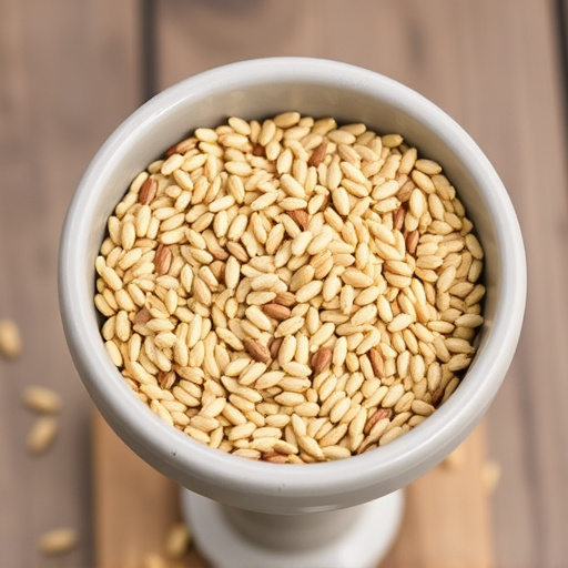 Wheat-free seed blend in feeding tray