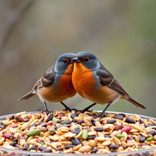 Feed Robins Winter: Mix &amp; Strategies for Friendly Birds