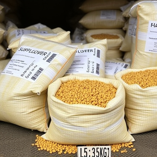 12.5kg sacks of sunflower hearts