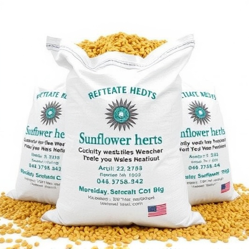 12.5kg sacks of sunflower hearts