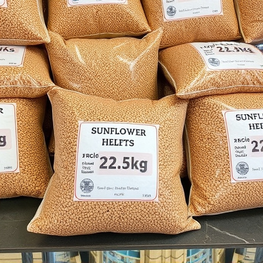 12.5kg sacks of sunflower hearts