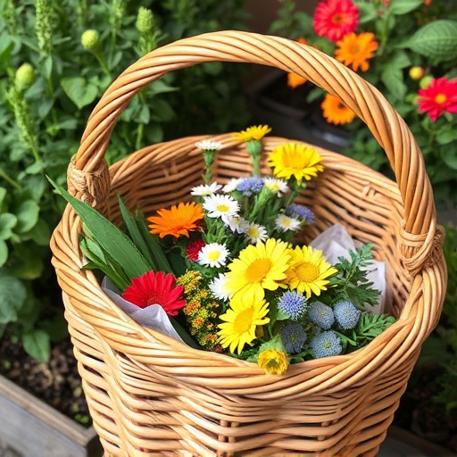 Add-to-basket screen with seed varieties
