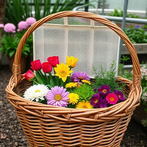 Add-to-basket screen with seed varieties