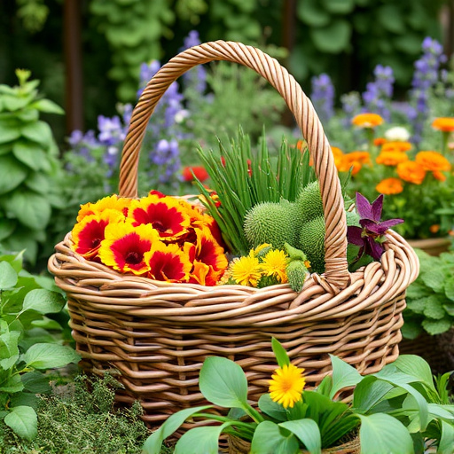 Add-to-basket screen with seed varieties