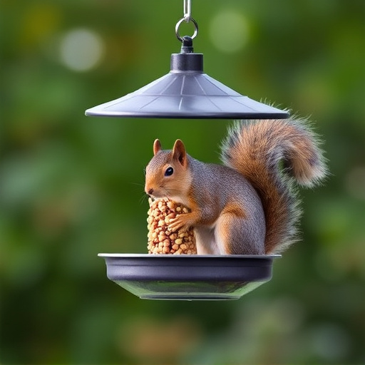Affordable squirrel-resistant bird feeder hanging