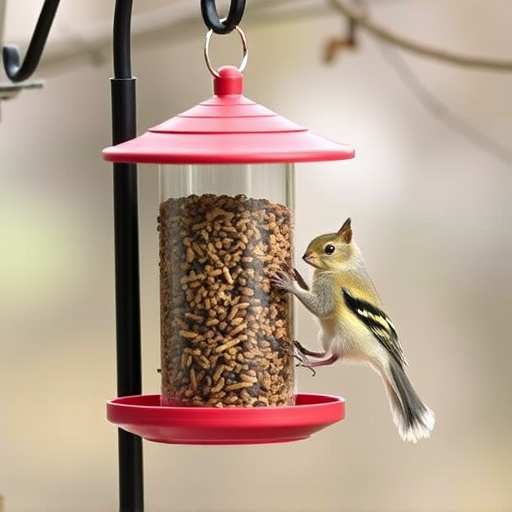 Affordable squirrel-resistant bird feeder hanging