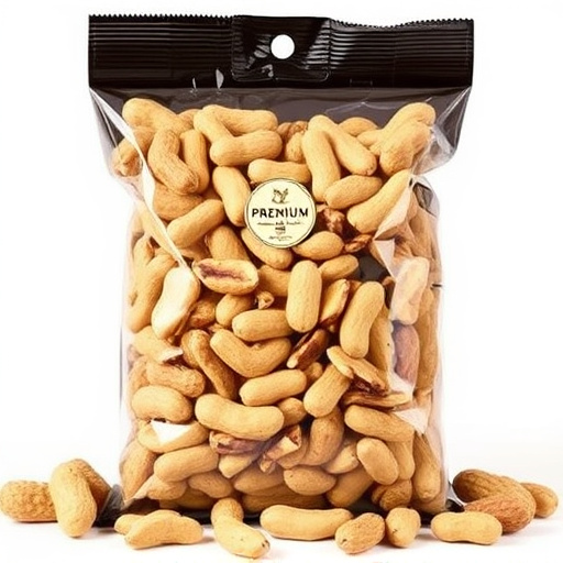 Bag of premium peanuts for wild birds