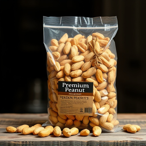 Bag of premium peanuts for wild birds