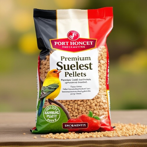 Bag of premium suet pellets for birds