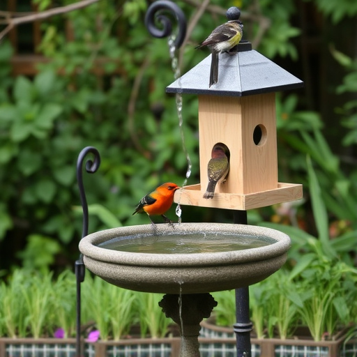 Safe Shallow Bird Baths for Garden Birds' Haven