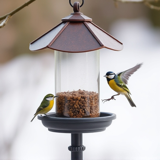 bird feeder station