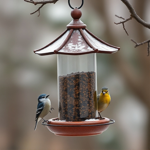 bird feeder station
