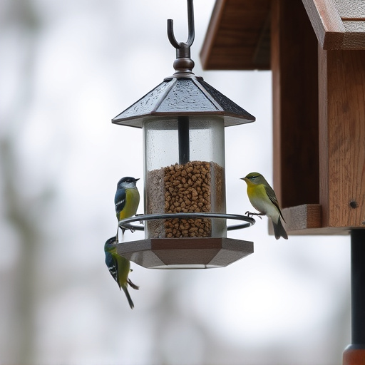 bird feeder station