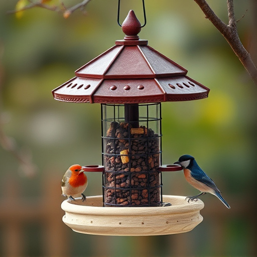 bird feeder station