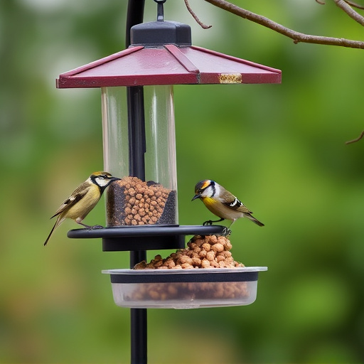 bird feeder station