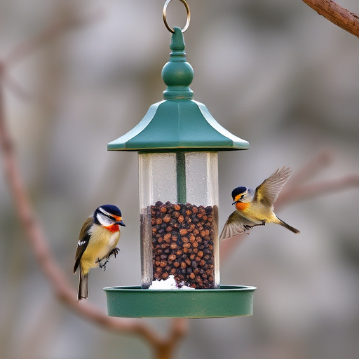 bird feeder station