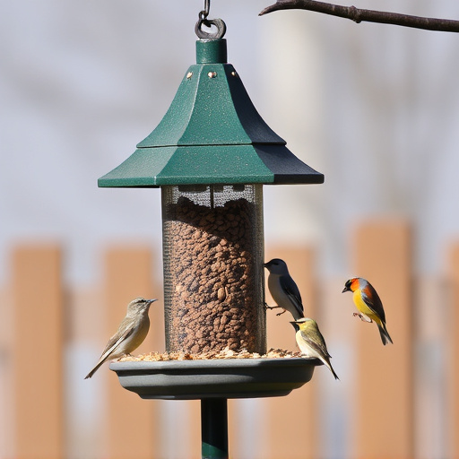 bird feeder station