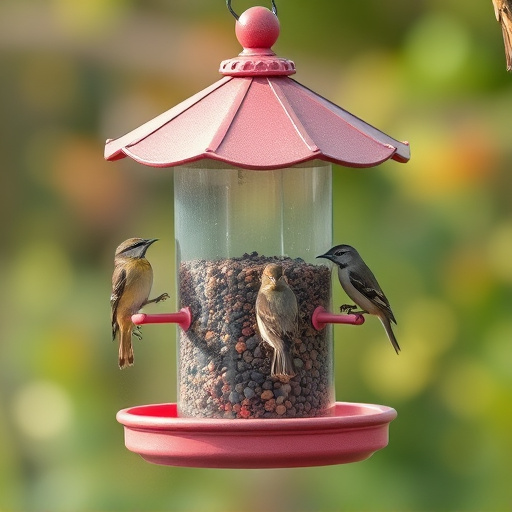 bird feeder station