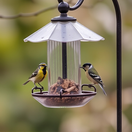 bird feeder station