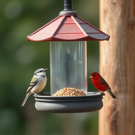 bird feeder station