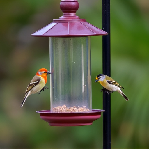 bird feeder station