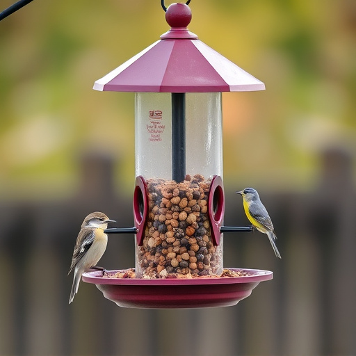 bird feeder station