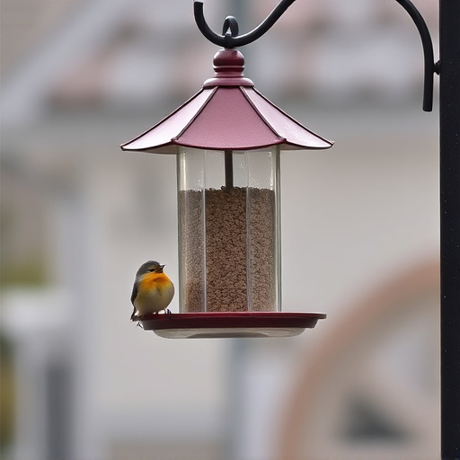 bird feeder station