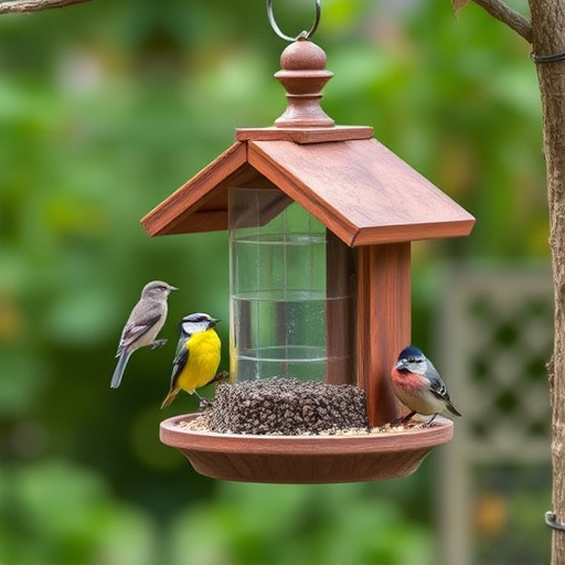 bird feeder station