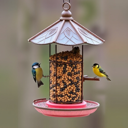 bird feeder station
