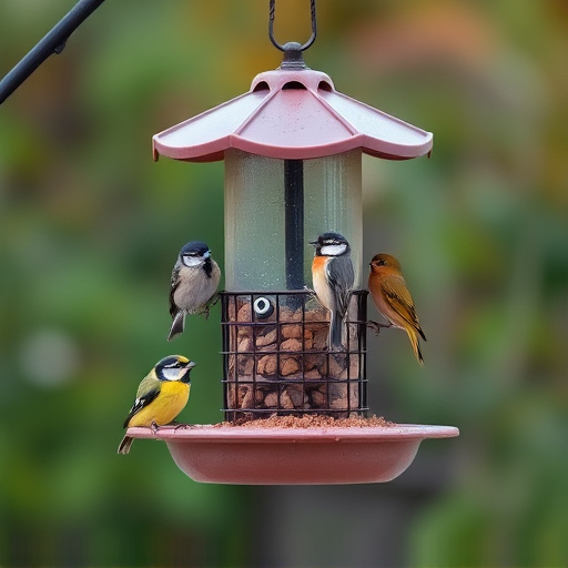 bird feeder station