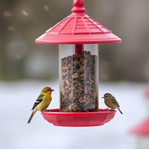 bird feeder station