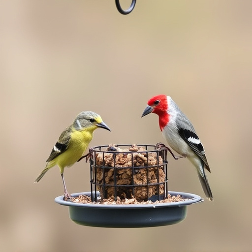 Attract Birds with Optimal Suet Ball Feeder Setup