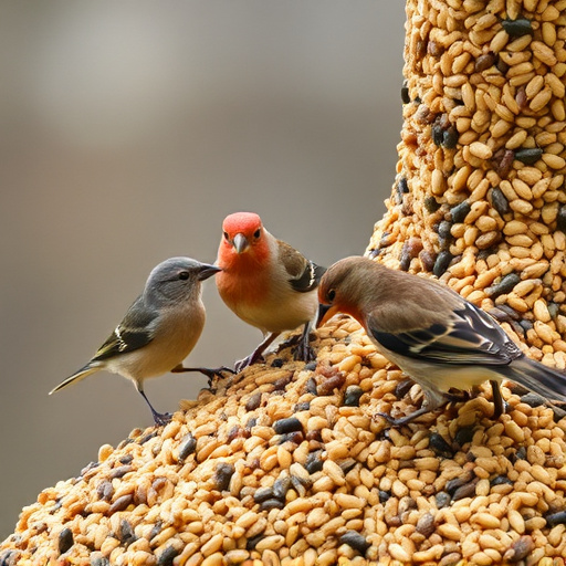 birds-pecking-at-abundant-seed-pile-640x480-93632340.jpeg