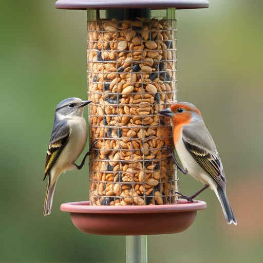 Craft a Clean: No-Mess Bird Food Mix for Feeders