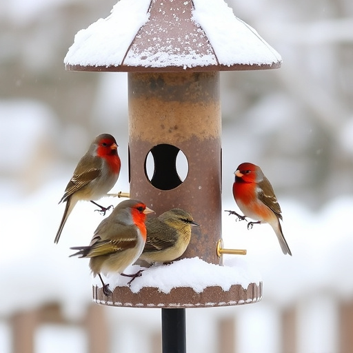 birds-perched-on-snowy-bird-feeder-640x480-4316176.jpeg