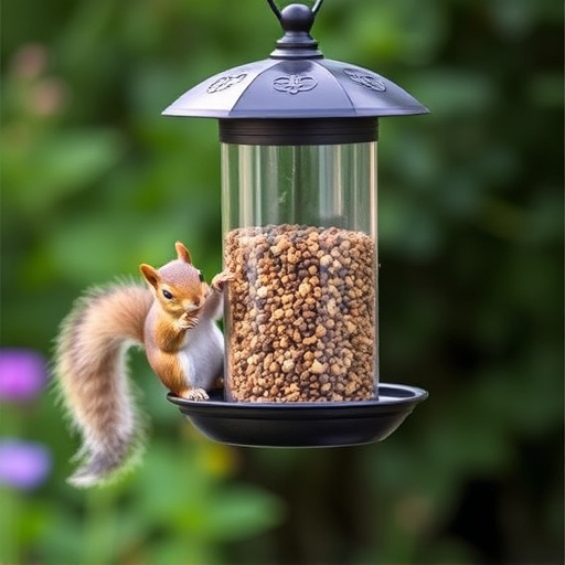 Budget-friendly squirrel-proof garden feeder