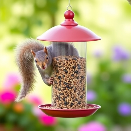 Budget-friendly squirrel-proof garden feeder