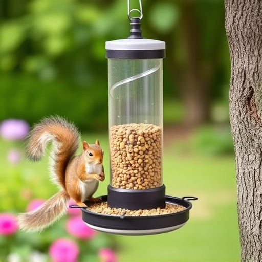 Budget-friendly squirrel-proof garden feeder
