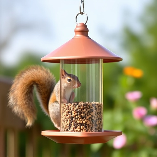 Budget-friendly squirrel-proof garden feeder