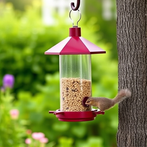 Budget-friendly squirrel-proof garden feeder