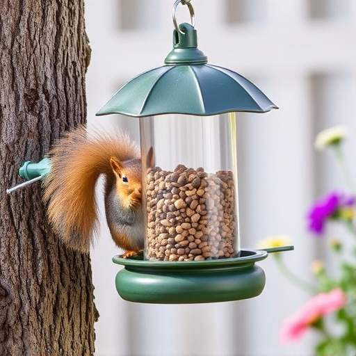 Budget-friendly squirrel-proof garden feeder