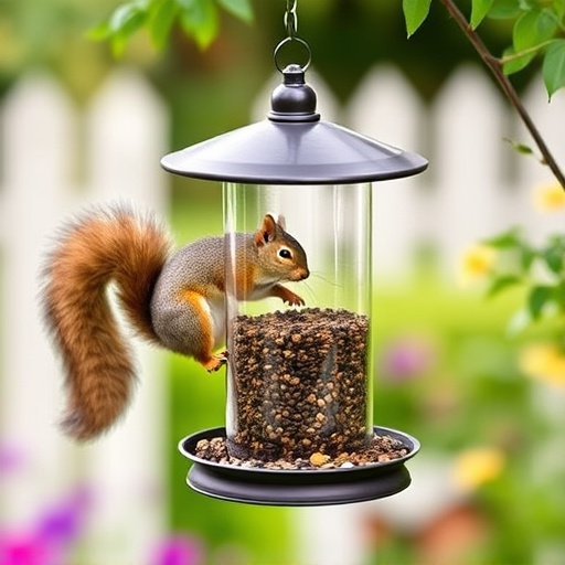 Budget-friendly squirrel-proof garden feeder