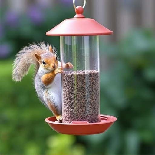 Budget-friendly squirrel-proof garden feeder