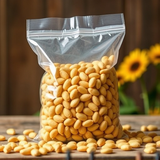 Bulk bag of sunflower hearts for feeding