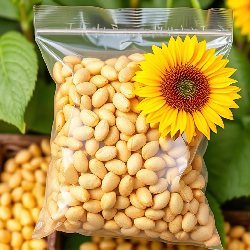 Bulk bag of sunflower hearts for feeding