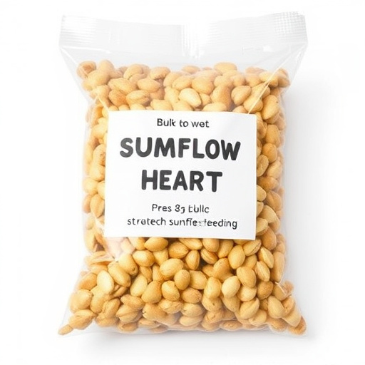 Bulk bag of sunflower hearts for feeding