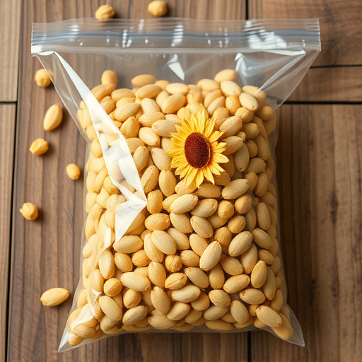 Bulk bag of sunflower hearts for feeding