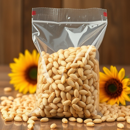 Bulk bag of sunflower hearts for feeding