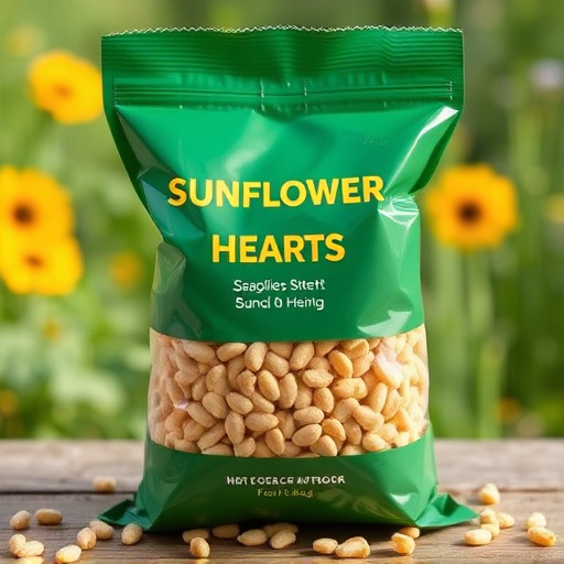 Bulk bag of sunflower hearts for feeding